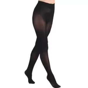 image of Couture Womens/Ladies Opaque Tights (L) (Black)