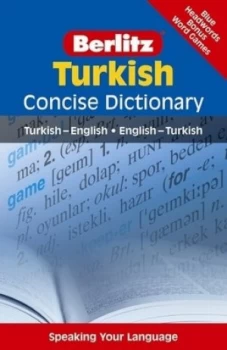 Image of Berlitz Turkish Concise Dictionary Paperback