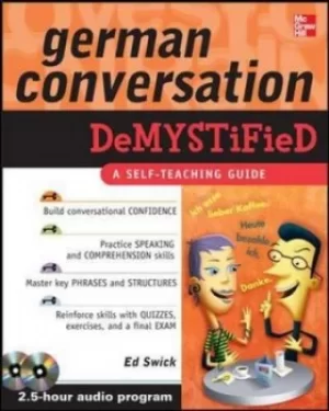 Image of German conversation demystified by Edward Swick