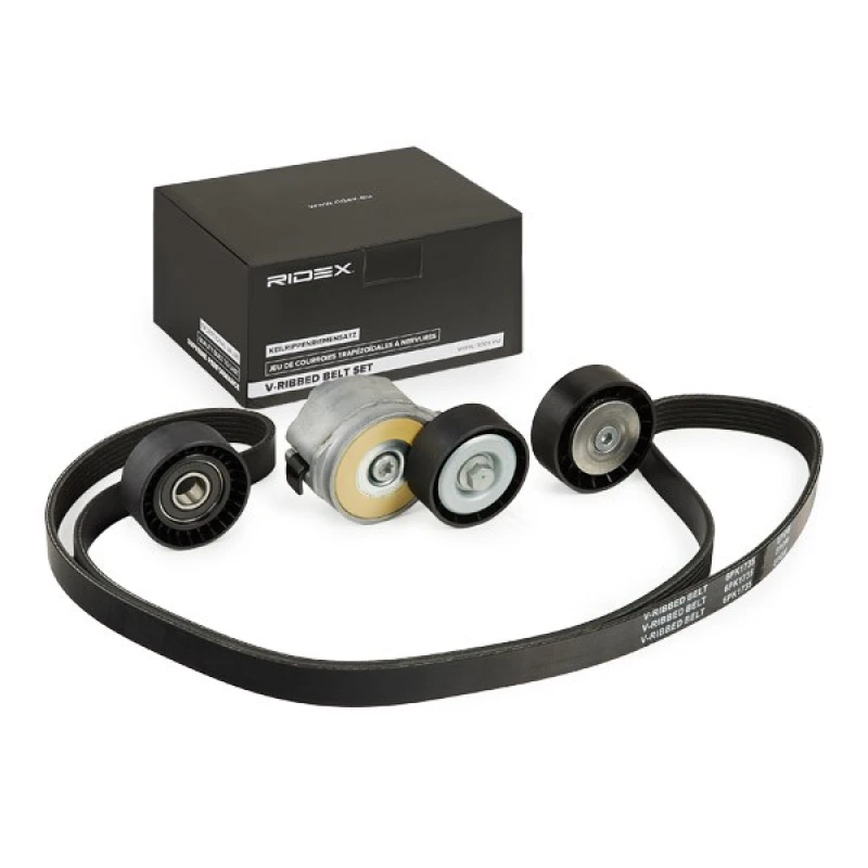 Image of V-Ribbed Belt Set RIDEX 542R0163