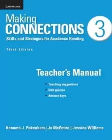 Image of Making Connections Level 3 Teacher's Manual : Skills and Strategies for Academic Reading
