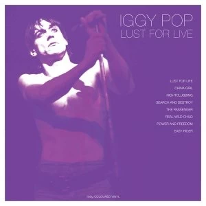 Image of Iggy Pop - Lust For Live White Vinyl