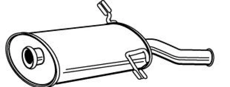 Image of Rear silencer VEGAZ CS-204
