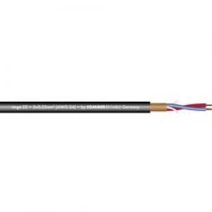 Image of Microphone cable 2 x 0.22 mm2 Black Sommer Cable