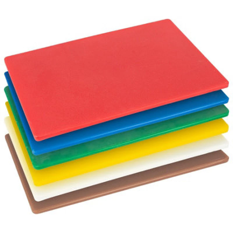 Image of Argon Tableware 6Pc Colour-Coded Plastic Chopping Board Set - Multi