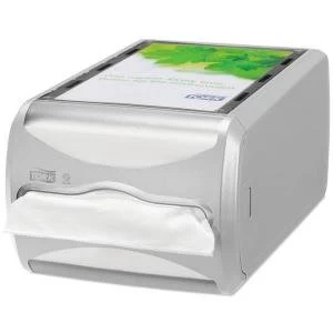 image of Tork XPressnap Counter Napkin Dispenser One At A Time Grey 272513