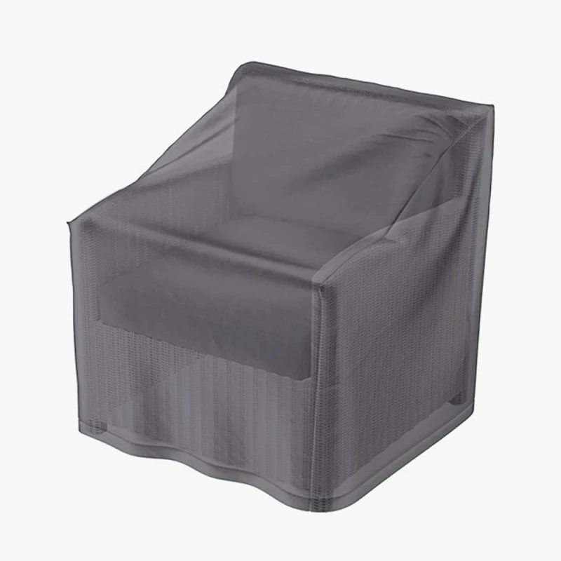 Image of Aerocover Weather Resistant Outdoor High Lounge Chair Cover, 75x78x110cm
