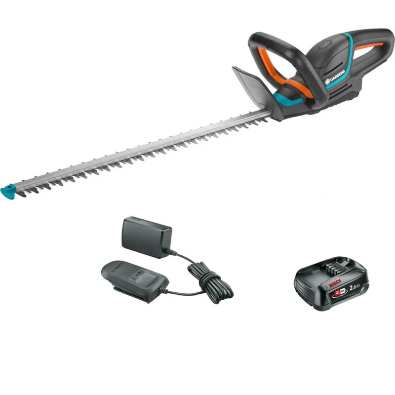 Image of Gardena COMFORTCUT 60 P4A 18v Cordless Hedge Trimmer 600mm COMFORTCUT 60 14731-55 Batteries: 1 x 2ah Li-ion