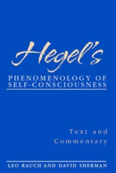 Image of Hegels Phenomenology of Self-Consciousness Paperback