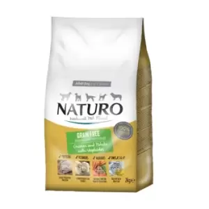 Image of Naturo Adult Dog Grain Free Chicken with Potato and Vegetables Dog Food 2kg