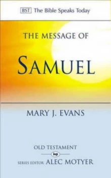 Image of The Message of Samuel by Mary J Evans Book