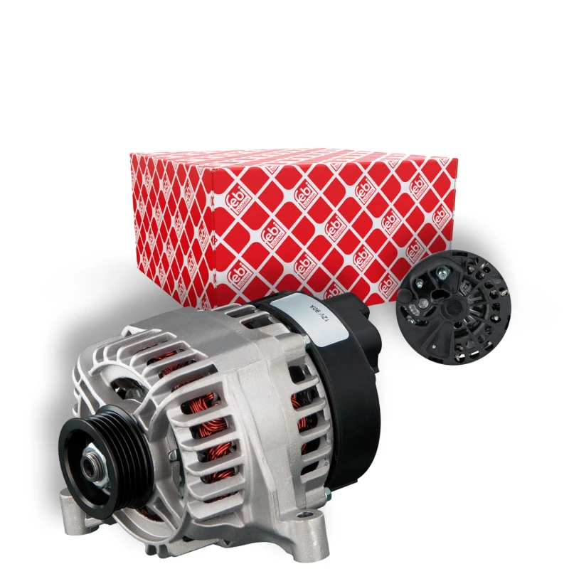 Image of FEBI BILSTEIN 101516 Generator Alternator Charging Current: 90A, Voltage: 12V Alternator (4)
