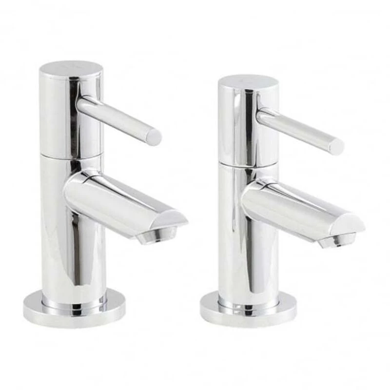 Image of nuie Series 2 Basin Taps - Chrome, Silver FJ311