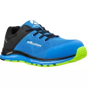 image of Albatros Mens Impulse Low Safety Trainer (10 UK) (Blue/Black) - Blue/Black