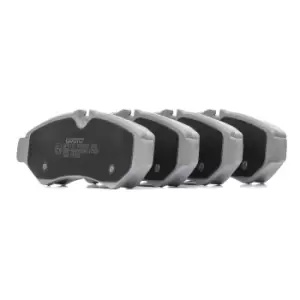 Image of QUARO Brake pad set prepared for wear indicator QP3116 Brake pads,Brake pad set, disc brake MERCEDES-BENZ,Sprinter 3,5-T Kastenwagen (907, 910)