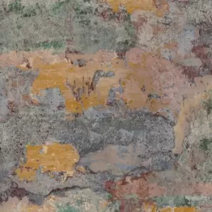 Image of Holden Concrete Texture Multicoloured Wallpaper