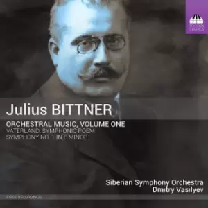 image of Julius Bittner Orchestral Music - Volume 1 by Julius Bittner CD Album