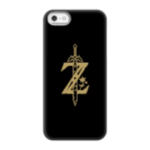 image of Nintendo The Legend Of Zelda Master Sword Phone Case - iPhone 5/5s - Snap Case - Matte