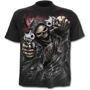 image of Assassin Mens Large T-Shirt - Black