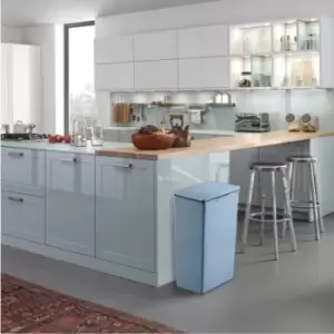 Image of EKO Morandi 30 Litre Press Top Bin Blue