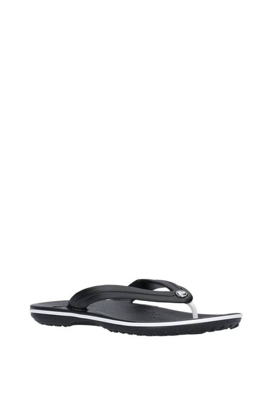 Image of Crocs Unisex Crocband Flips Black W9/M8