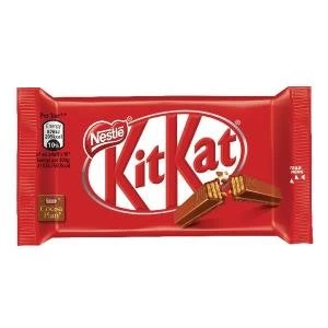 image of Nestle KitKat Four Finger Milk Chocolate Pack of 24 12351222