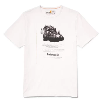 image of Timberland Outdoor Heritage T-Shirt - White