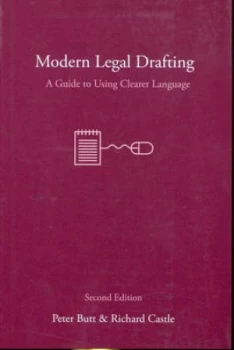 Image of Modern Legal Drafting by Peter Butt Paperback