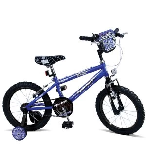 image of Robert Dyas Concept Spider 16" Wheel Kids Bike with Stabilisers