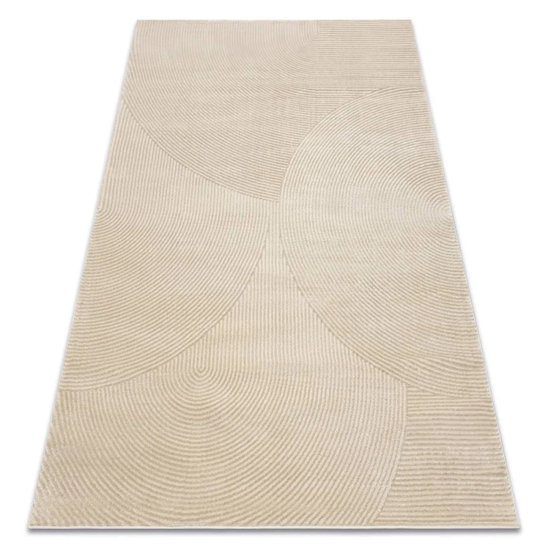 Image of RugsX Balance Rug in Beige Size: 80cm x 150cm Beige Unisex 80cm x 150 cm