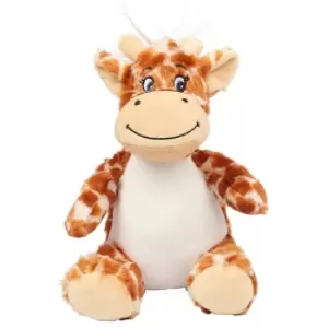 Image of Mumbles Childrens/Kids Printme Mini Animals (M) (Brown Giraffe)