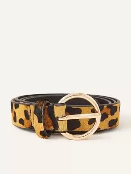 Image of Accessorize Leather Animal Belt