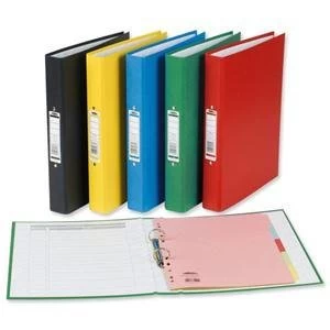 Image of Original Concord Classic A4 2 O Ring Capacity 25mm Ring Binder Blue Pack of 10
