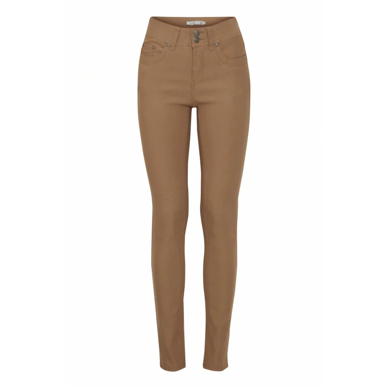 Image of fransa Womens Trousers fransa Zalin Tokyo Marron Female 40