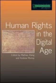 Image of Human Rights in the Digital Age by Mathias Klang Paperback