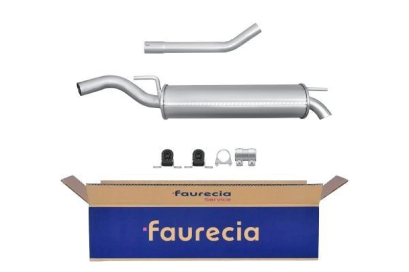 Image of Rear silencer HELLA 8LD 366 036-331