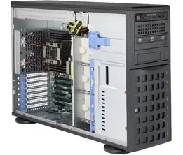 Image of SuperServer 7049P-TRT - Intel C622 - LGA 3647 (Socket P) - Intel Xeon - DDR4-SDRAM - 2048 GB - 512GB