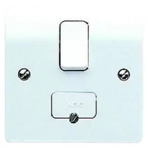 Image of MK 13 Amp Fused Switched Connection Flex Unit - White