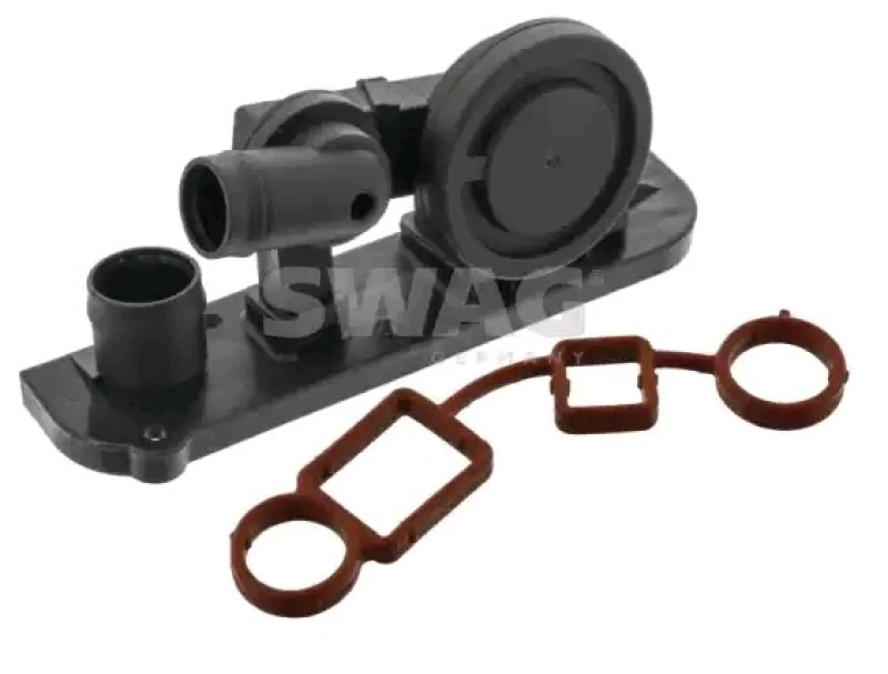 Image of SWAG 30 94 7726 Valve, engine block breather with gasket/seal Valve,engine block breather (3886)