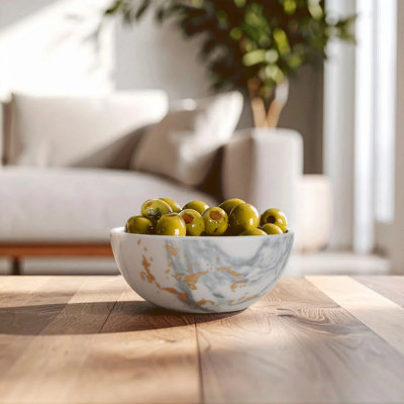 Image of Premier Housewares Marble Luxe Snack Bowl Multi