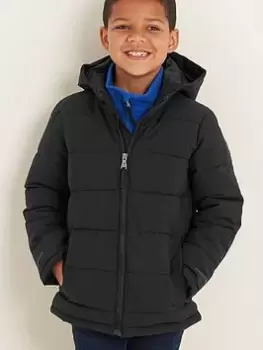 Image of Boys, TOG24 Harecroft Insulated Jacket, Black, Size 6-7 Years