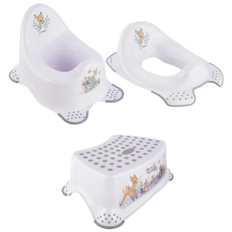 Image of Keeeper Disney Bambi Baby Potty & Toilet Seat & Step Stool Set Multi unisex