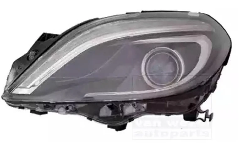 Image of VAN WEZEL 3054985M Headlights D1S, without control unit, Left, without ballast, Bi-Xenon Headlight (259)