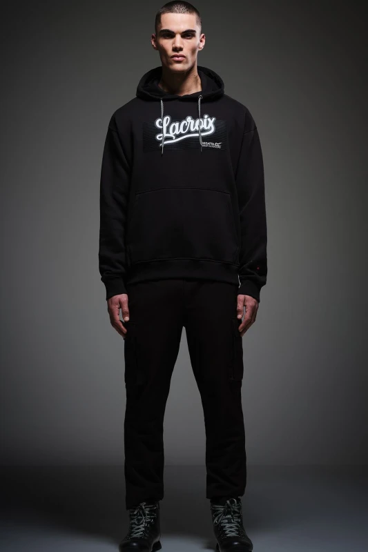 Image of Regatta Regatta Men Christian Lacroix - 'Miramas' Hoody in Black Size: 3X-Large Black XXXL Male 5063019296173