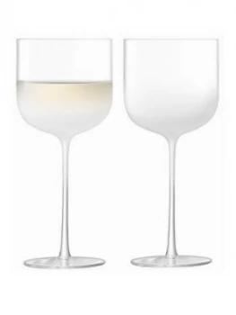 image of Lsa International Mist Wine Glasses Set Of 2