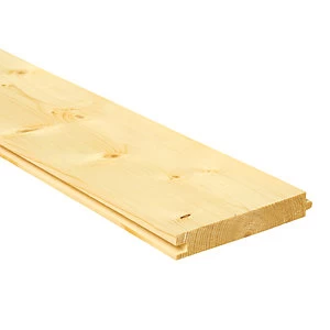 image of Wickes PTG Floorboards 18 x 119 x 3000mm Single