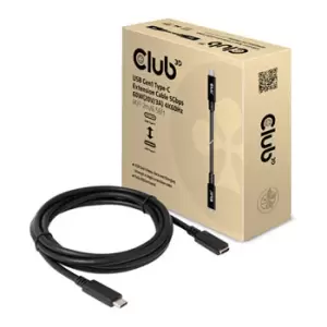 image of Club3D 2M USB Gen 1 Type-C Extension Cable