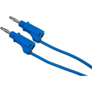 image of PJP 2110-100Bl 100cm 4mm Blue Stackable Lead