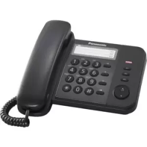 Image of Panasonic KX-TS520GB Corded analogue No display Black