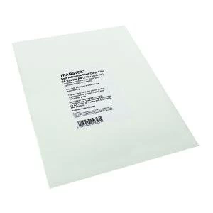 Image of Transtext Self-Adhesive Clear A4 Film 210mmx297mm Pack of 25 UG6904